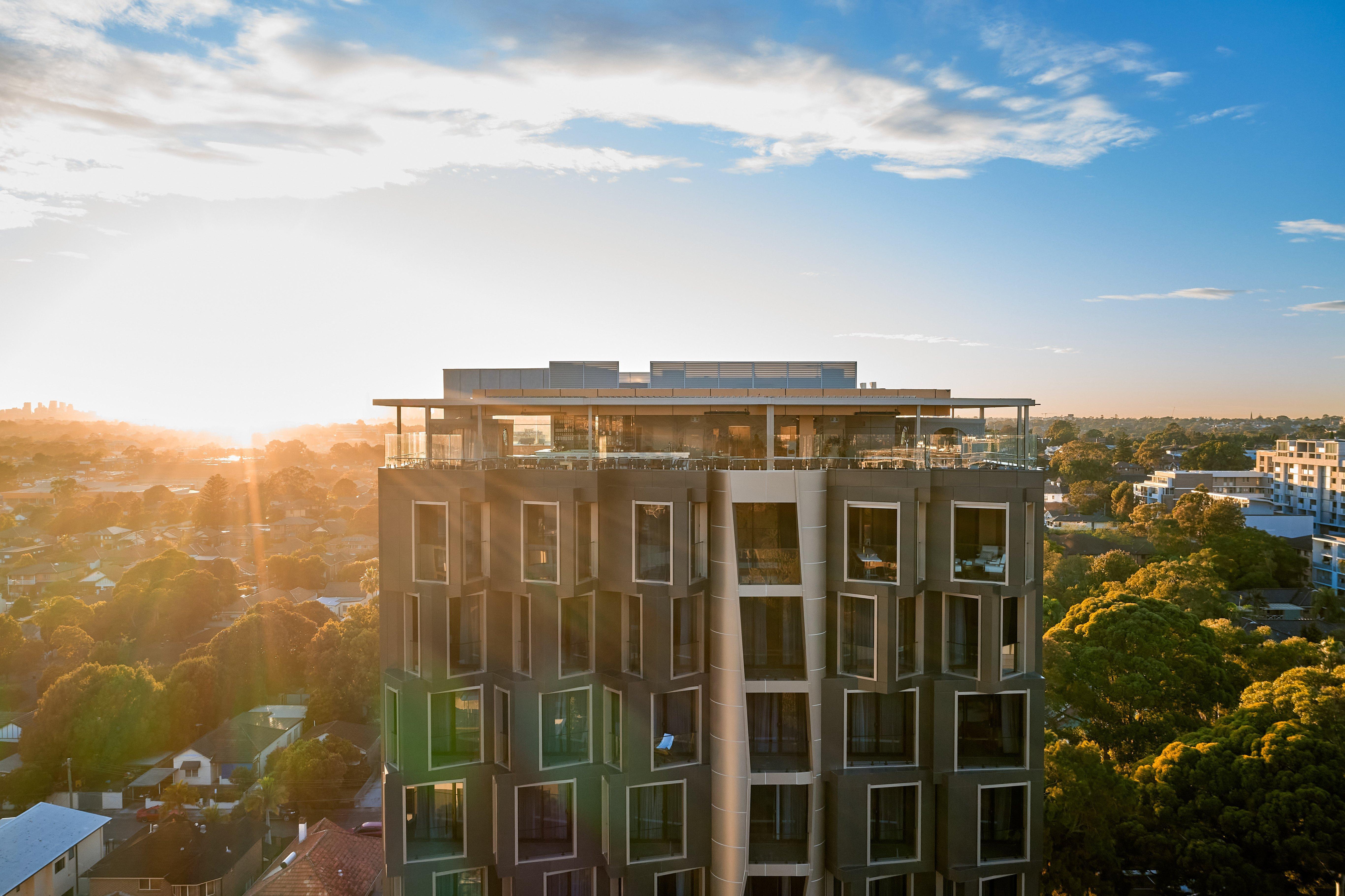 Hotel Crowne Plaza Sydney Burwood By Ihg Exterior foto